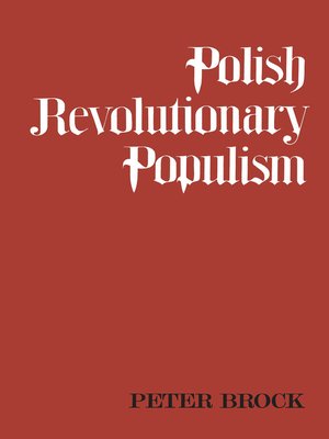 cover image of Polish Revolutionary Populism